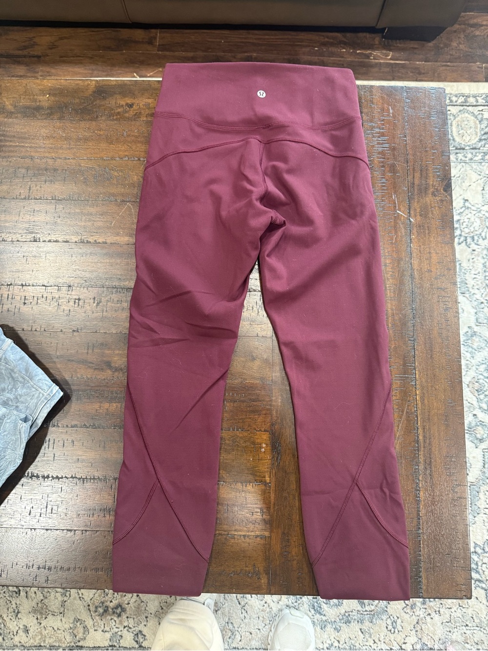 lululemon athletica Maroon High-Rise Leggings